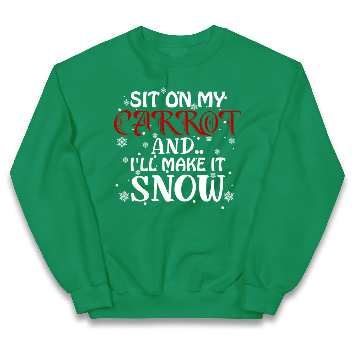 Rude Christmas Kids Jumper