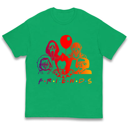 Super Villains Friends Halloween Kids T Shirt