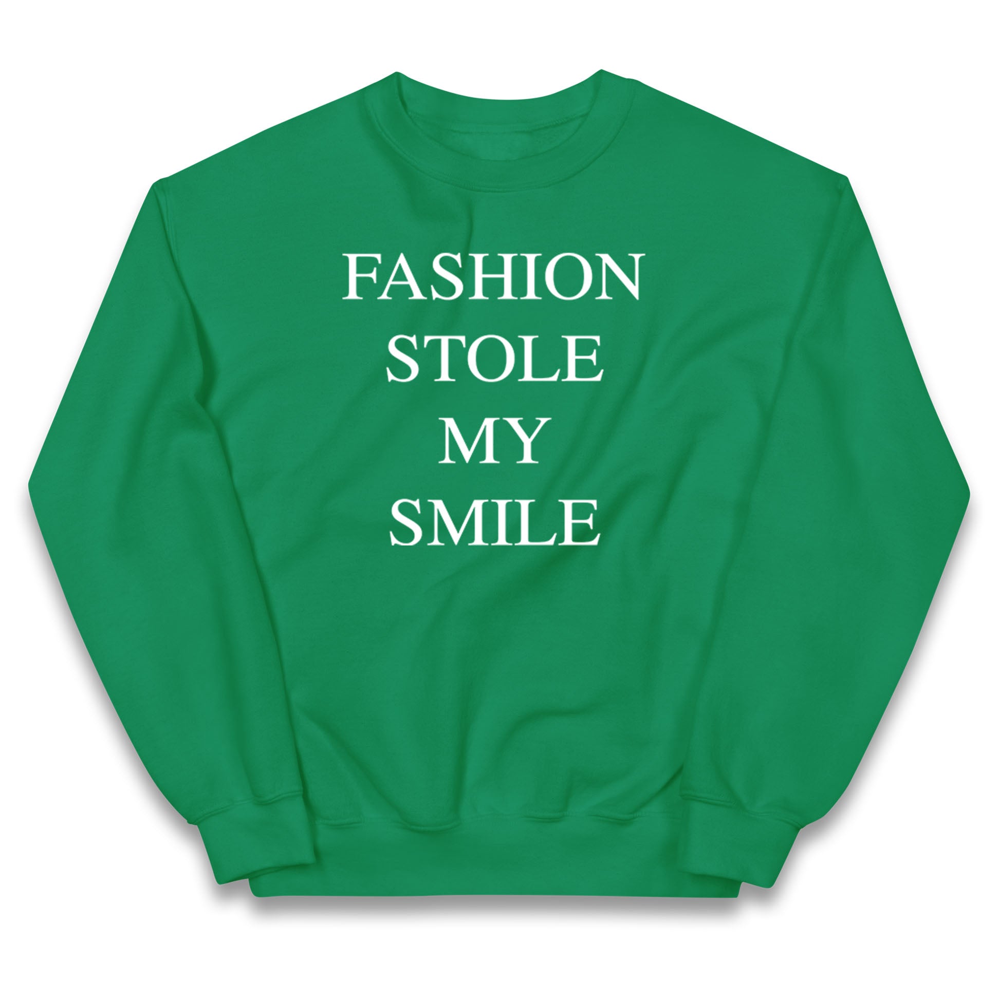 Fashion Stole My Smile Kids Jumper