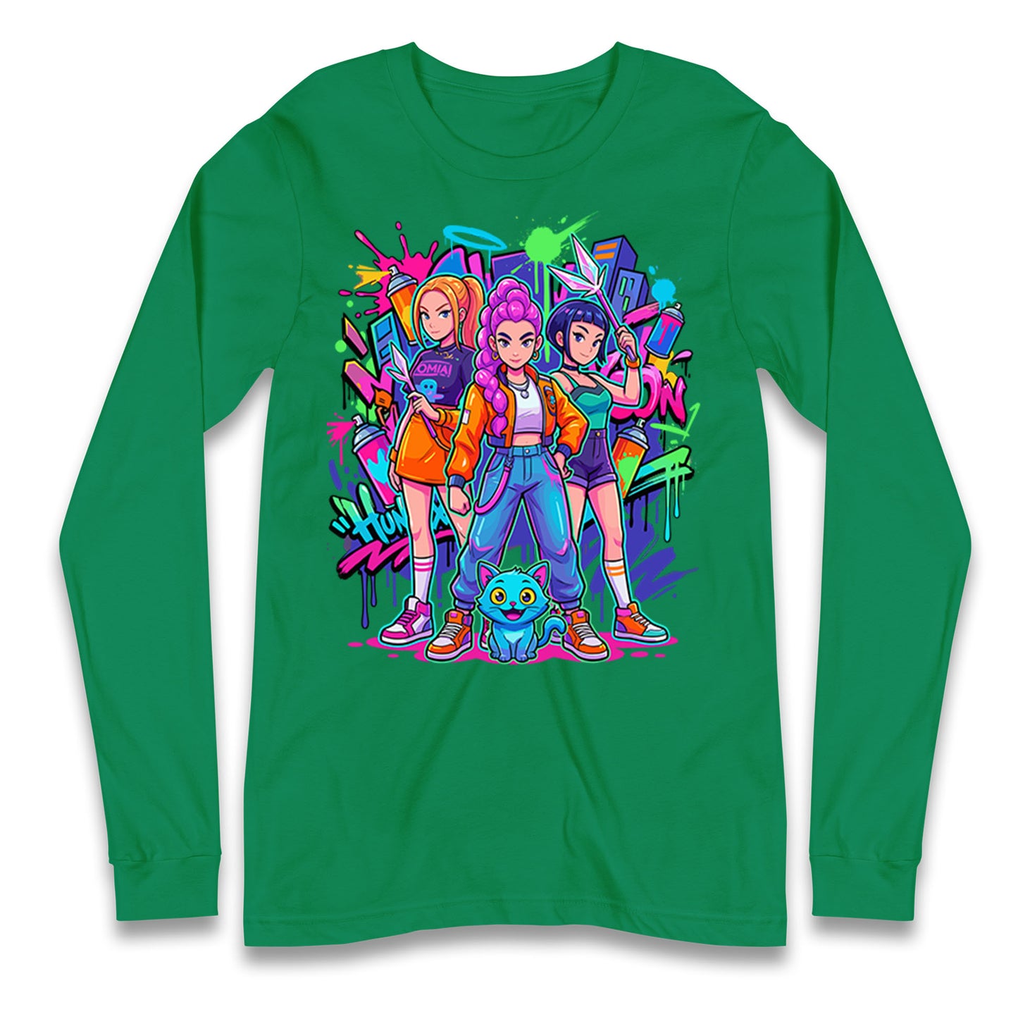 Demon Hunters Longsleeve T Shirt 