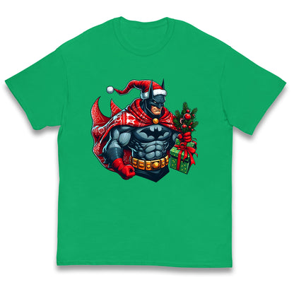 Batman Santa Kids T Shirt