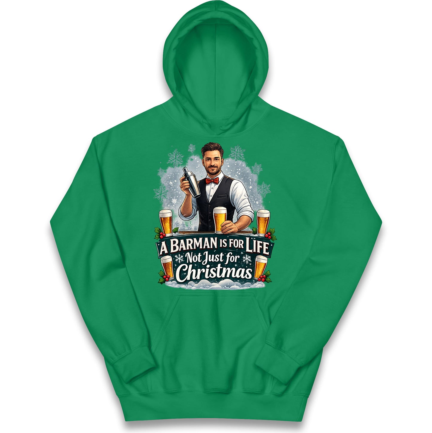 Barman Christmas Kids Hoodie
