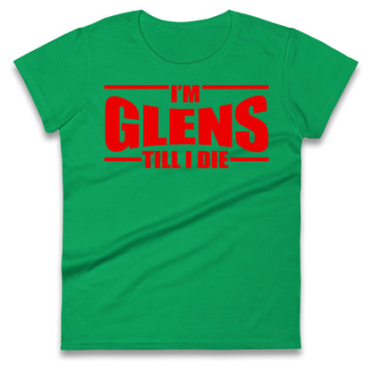 Glentoran FC Football Ladies T Shirt