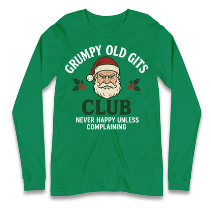 Grumpy Christmas Longsleeve T Shirt