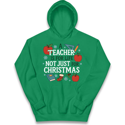 Teacher Christmas Kids Hoodie