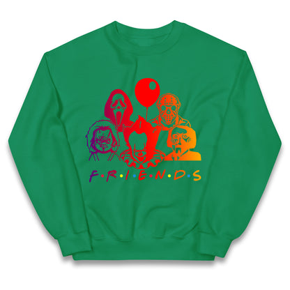 Super Villains Friends Halloween Kids Jumper