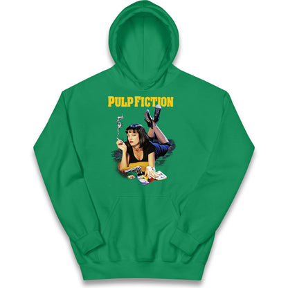 Uma Thurman Pulp Fiction Kids Hoodie