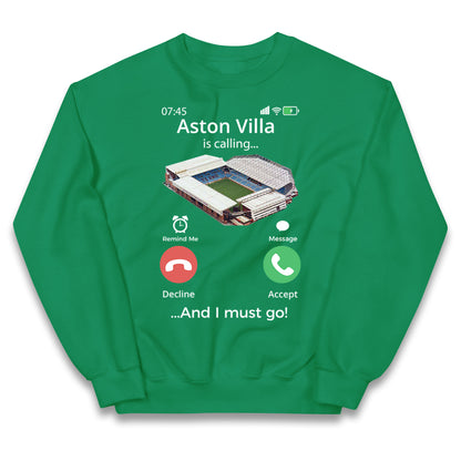 aston villa jumper kids