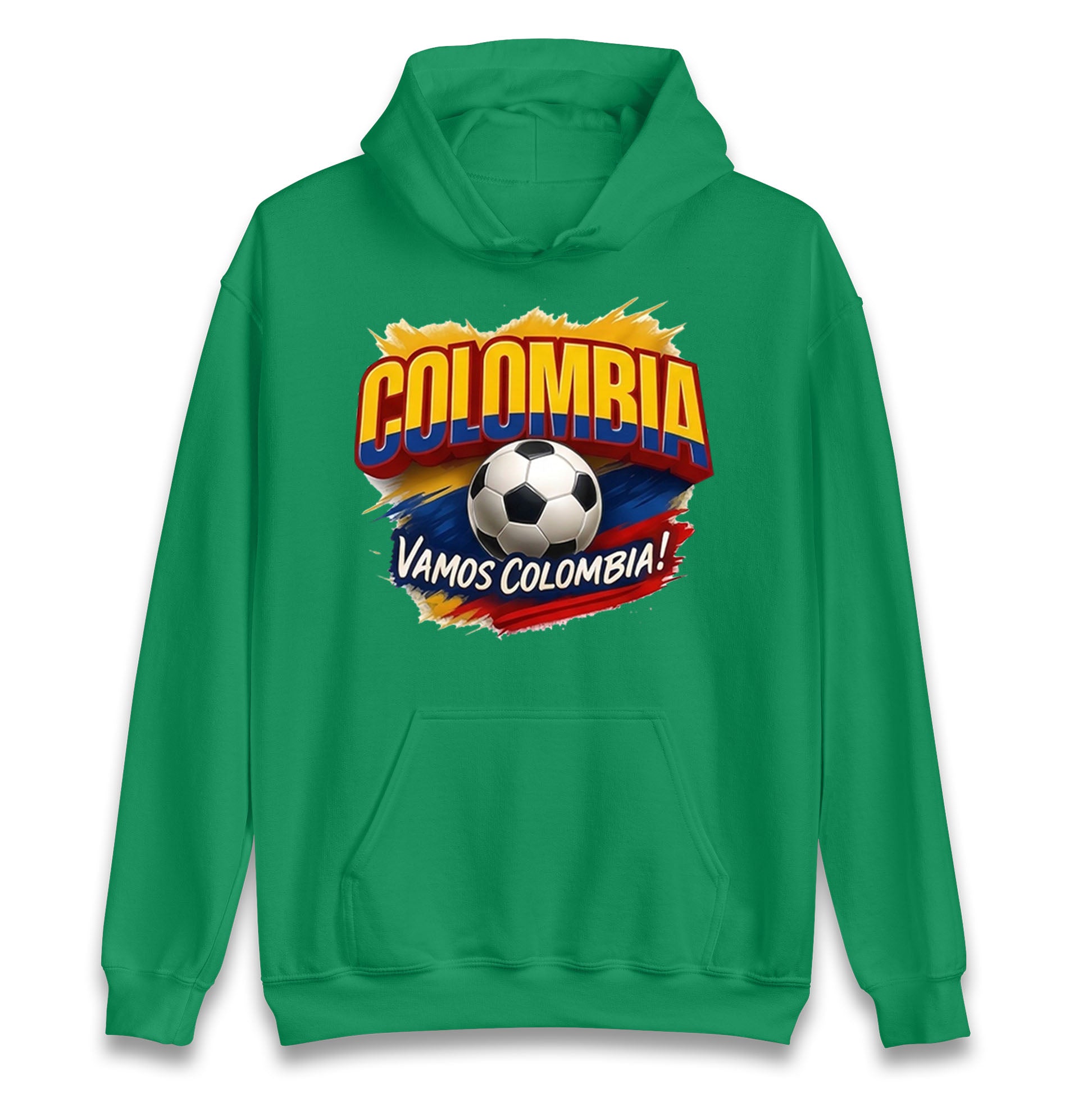 Colombia Retro World Cup Hoodie