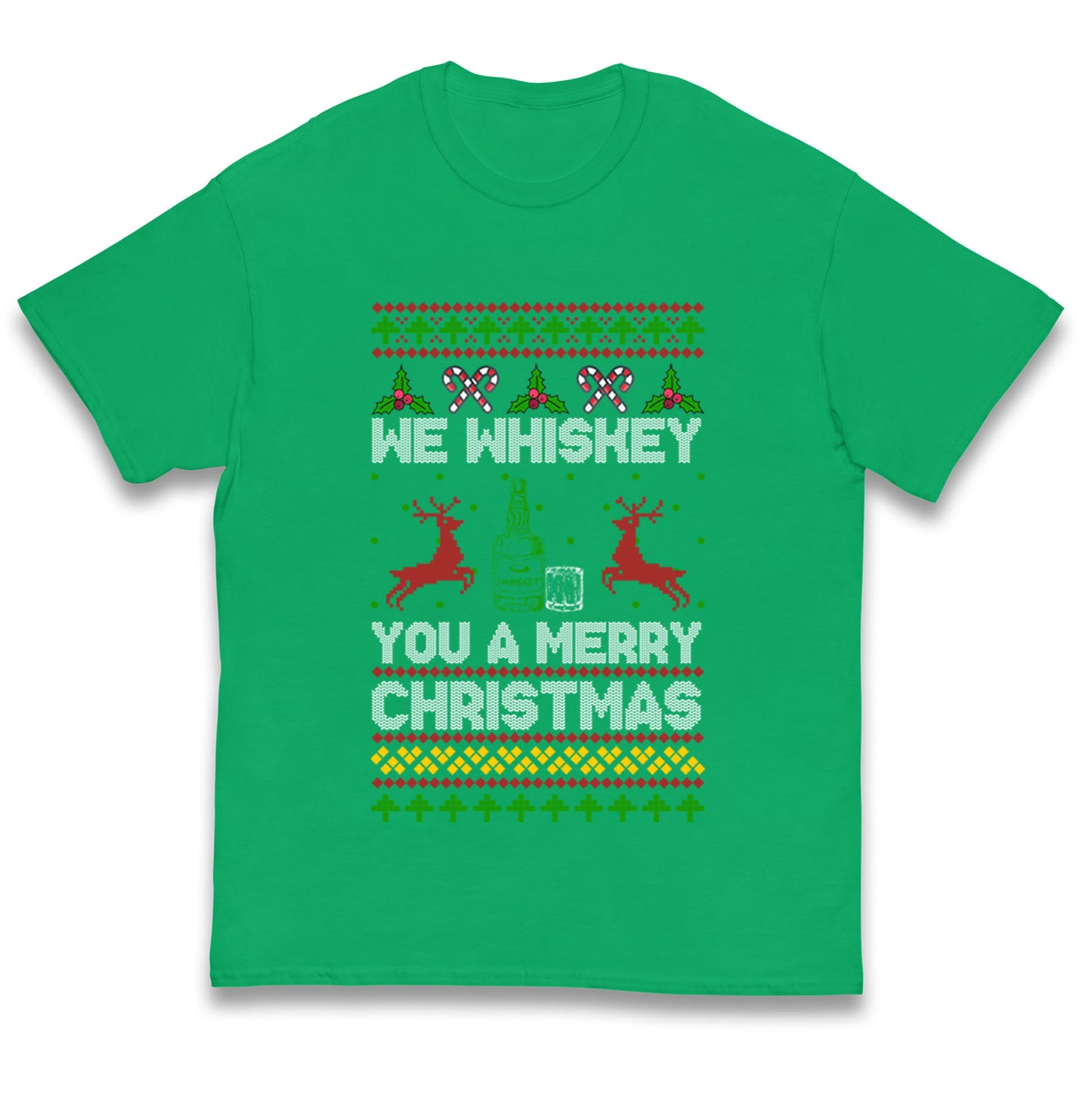 whisky Christmas Kids T Shirt