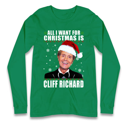 Cliff Richard Longsleeve T Shirt