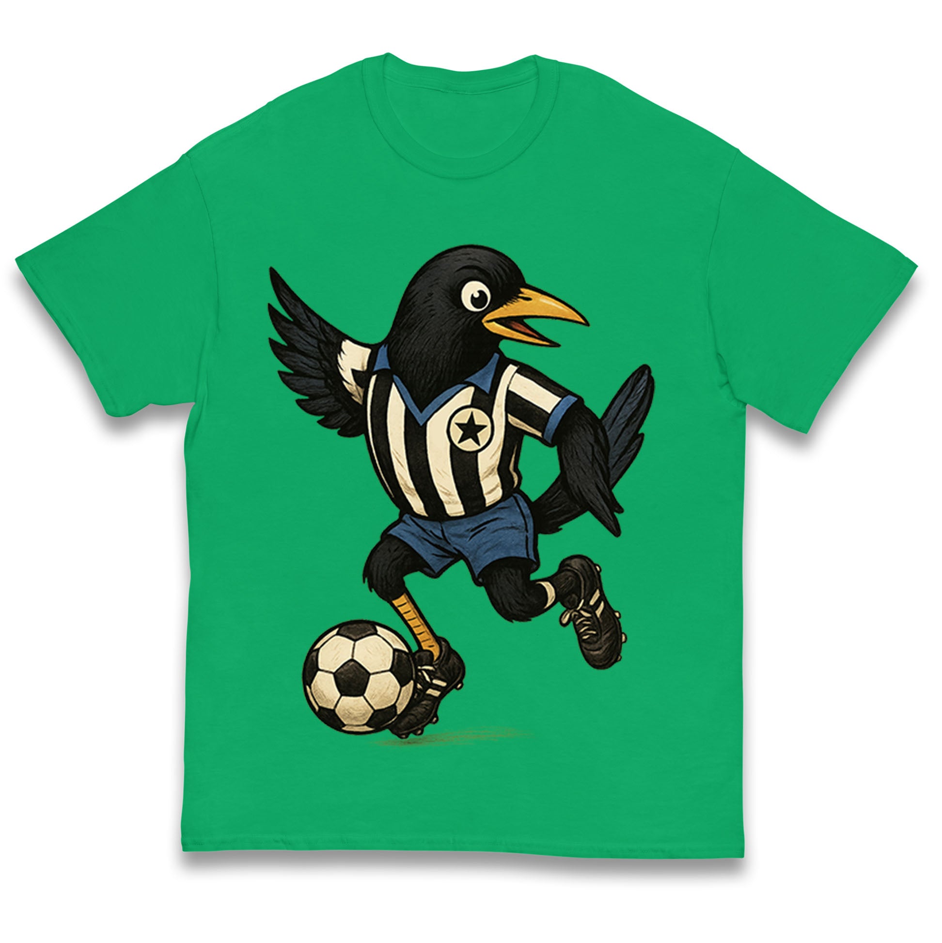 Retro Newcastle United Football Kids T Shirt