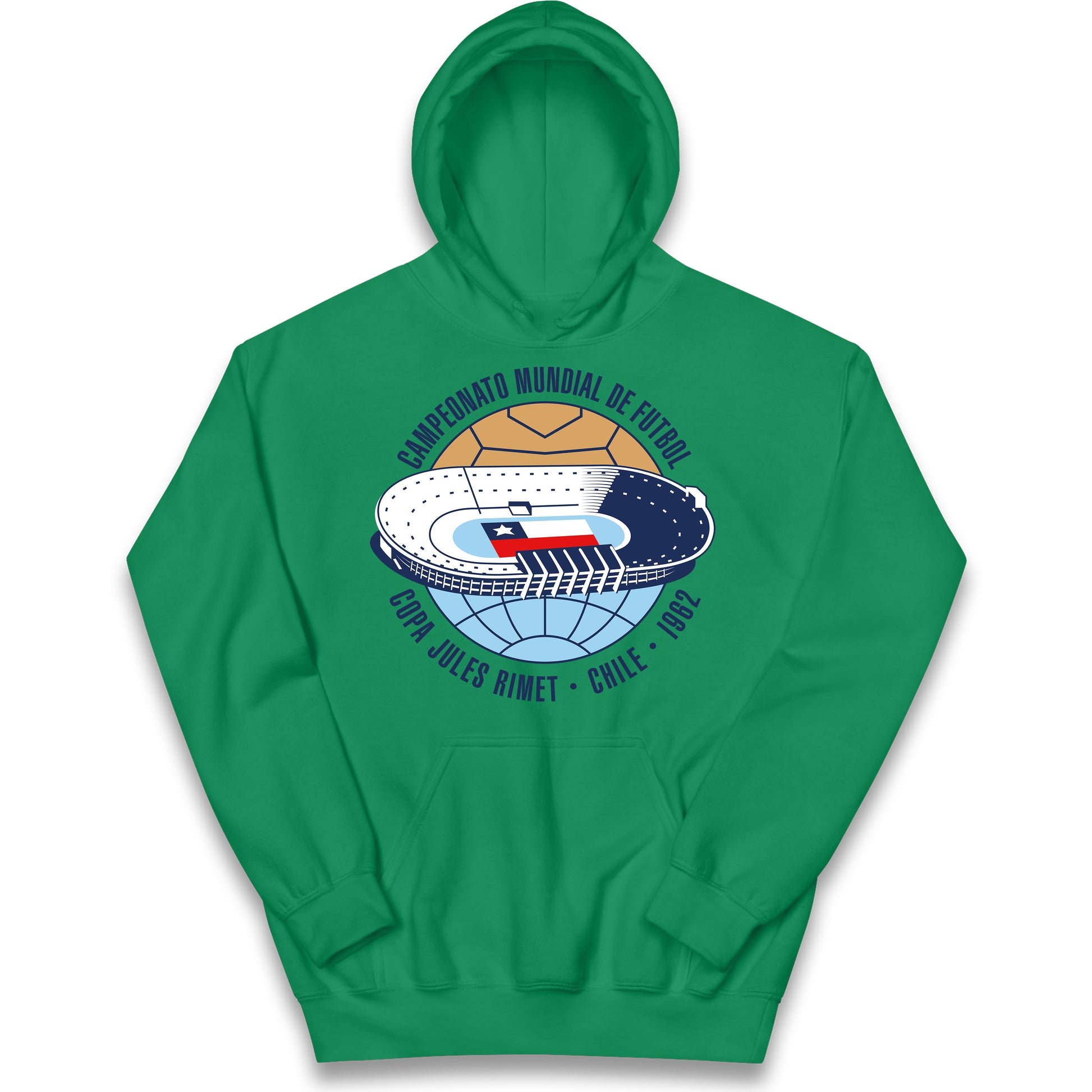 Chile 1962 Retro World Cup Kids Hoodie