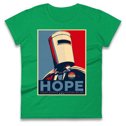 Count Binface Ladies T Shirt