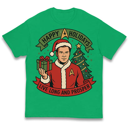 Star Trek Christmas Kids T Shirt