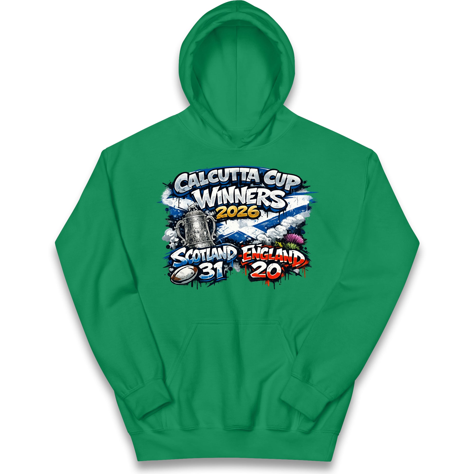 Scotland Calcutta Cup Winners 2026 Kids Hoodie