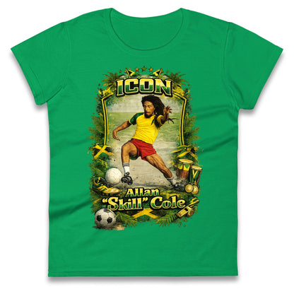 Jamaica Football Ladies T Shirt
