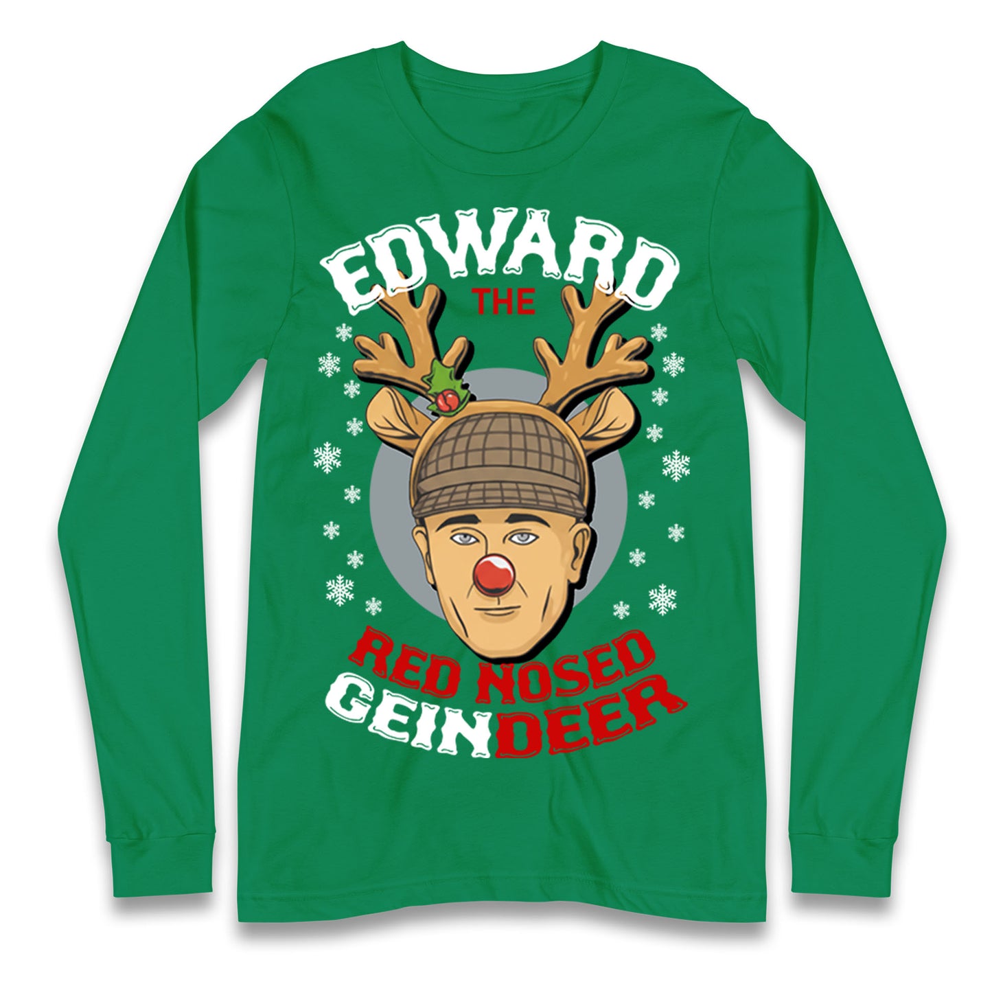Ed Gein Reindeer Longsleeve T Shirt