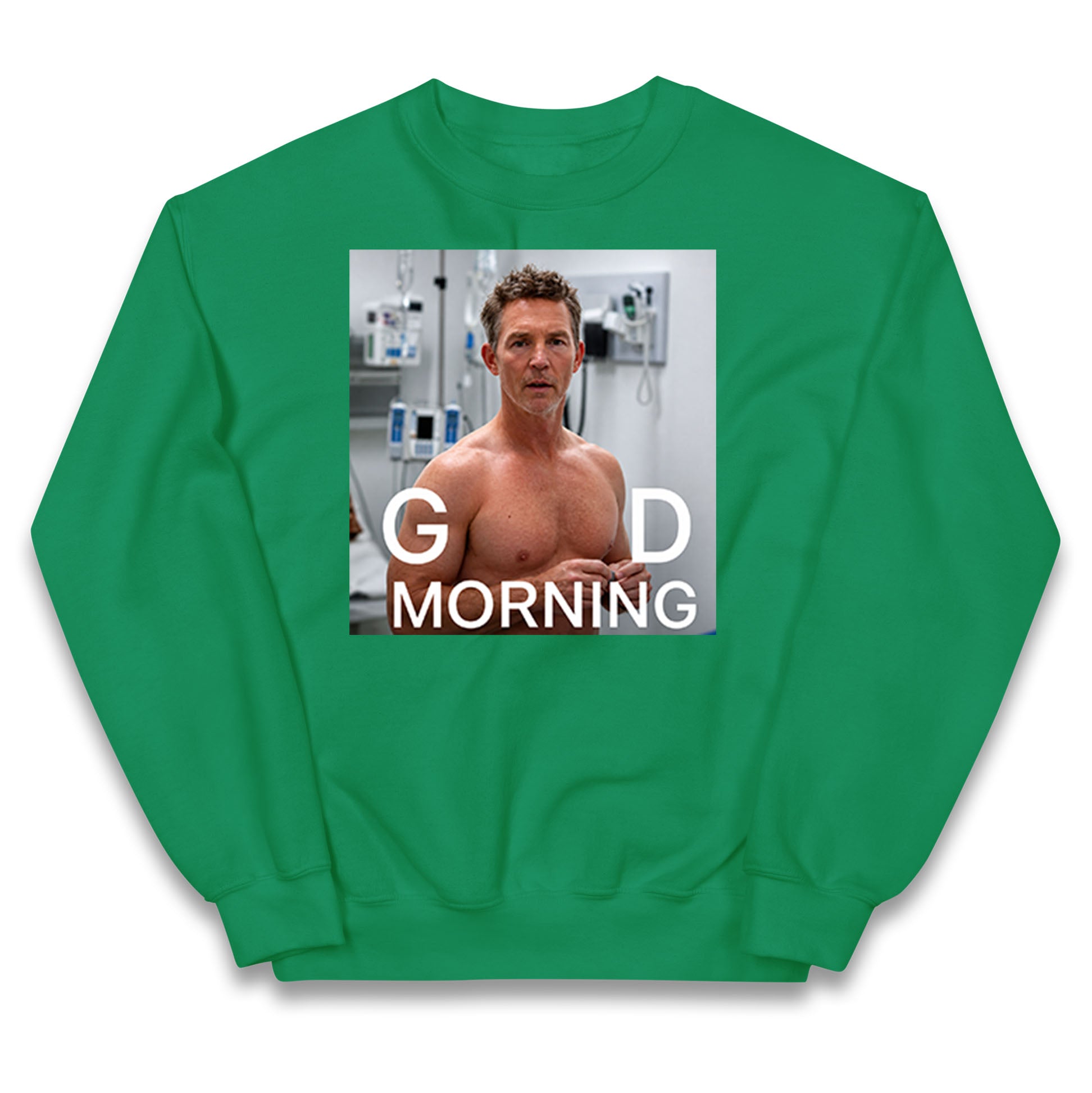 Dr Jack Abbot Shirtless Good Morning Kids Jumper