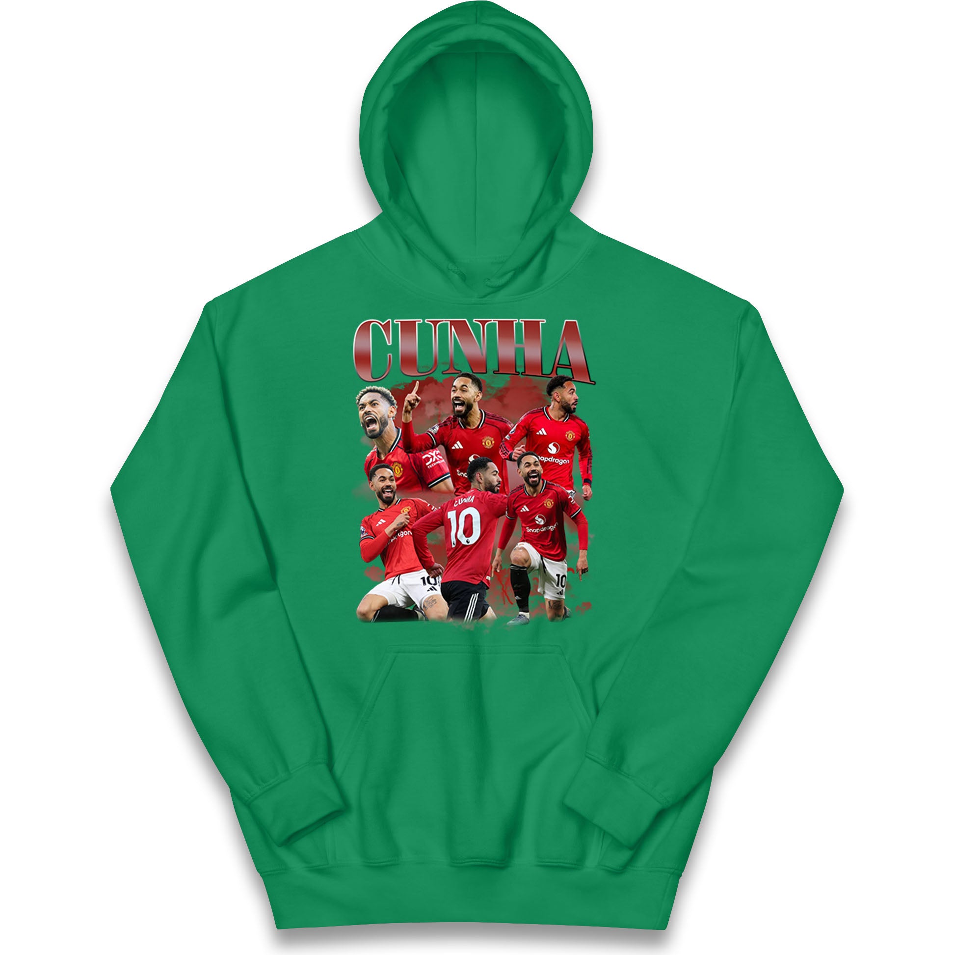 Matheus Cunha Manchester United Kids Hoodie