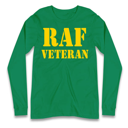 RAF Veteran Longsleeve T Shirt