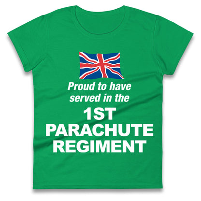 1st Battalion Parachute Regiment Ladies T Shirt 