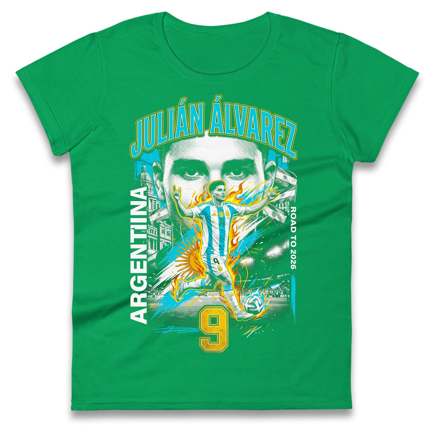 Julian Alvarez Ladies T Shirt