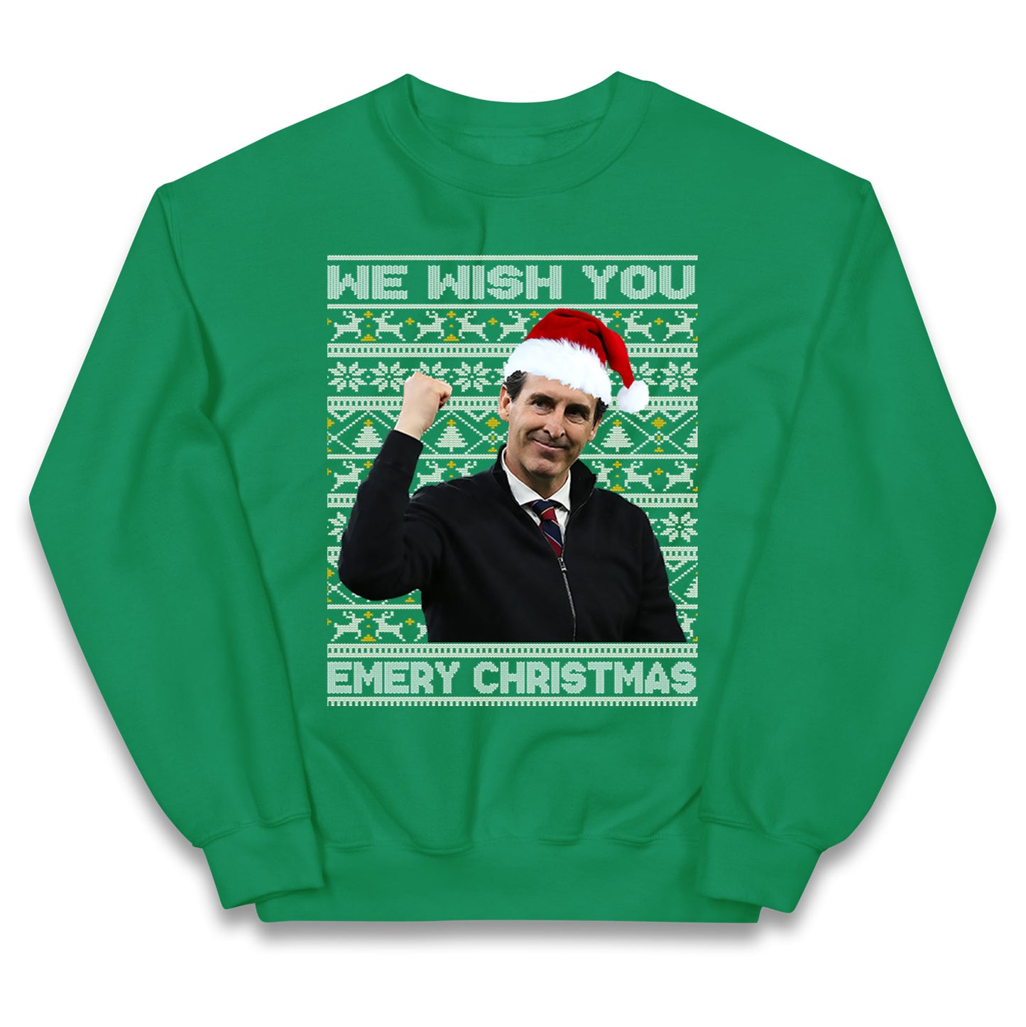 unai emery christmas jumper