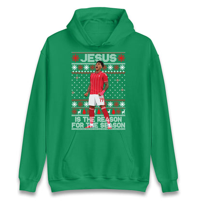 Nottm Forest FC Christmas Hoodie