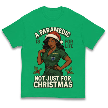 Paramedic Xmas Kids T Shirt