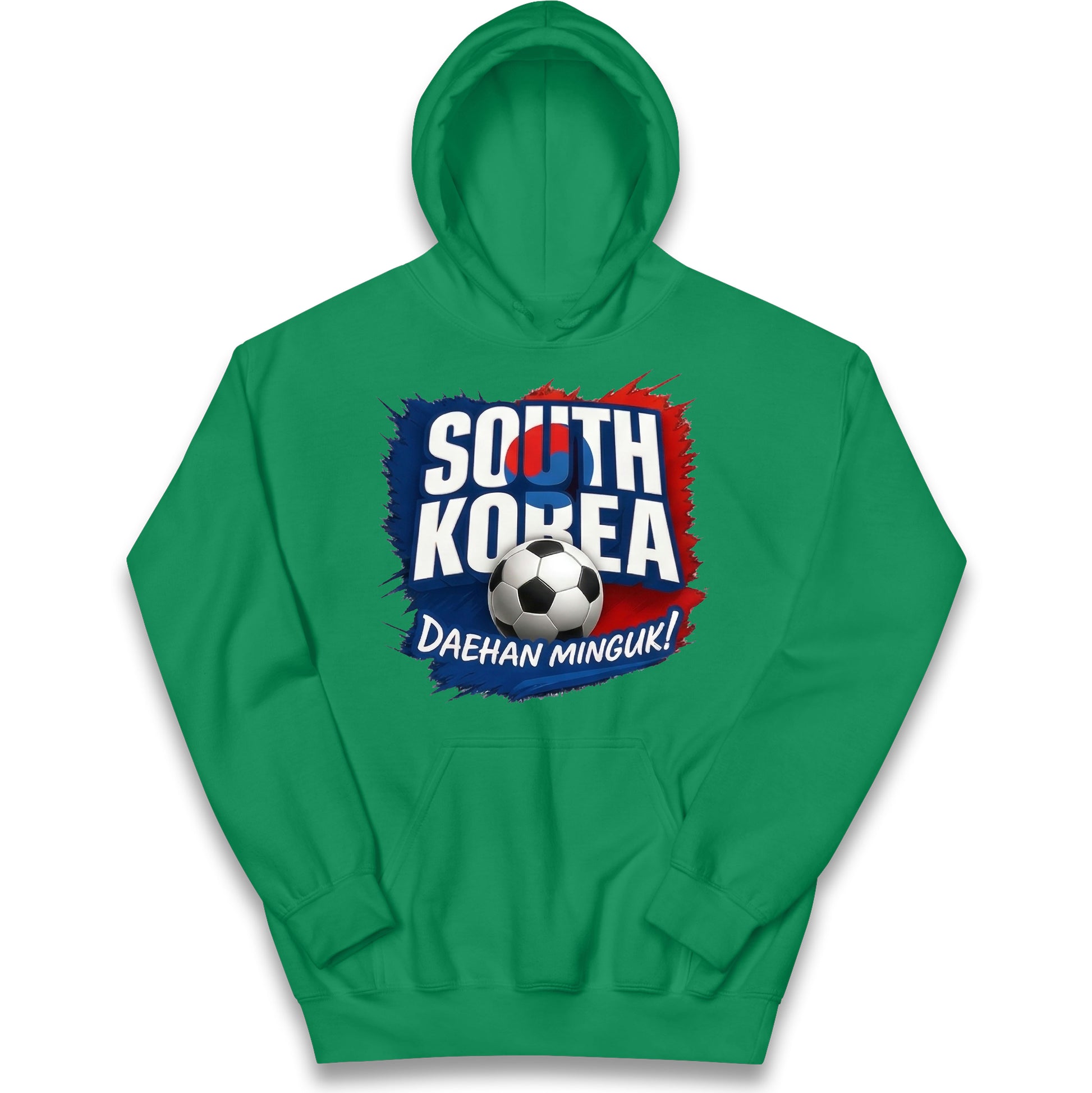 South Korea Football Kids Hoodie