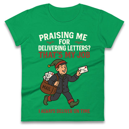 Royal Mail Christmas Ladies T Shirt