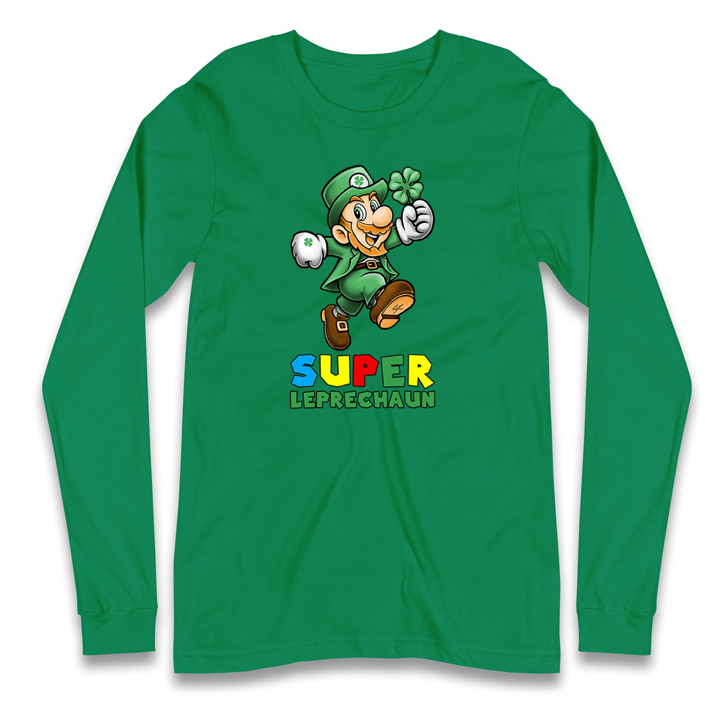 super leprechaun long sleeve t shirt