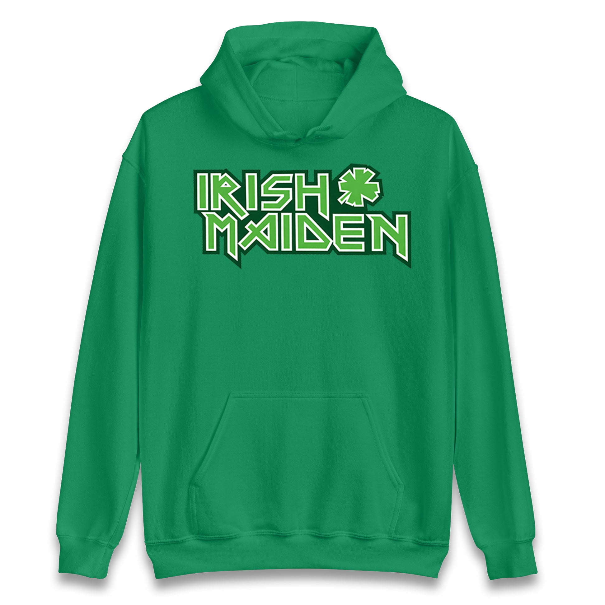 Irish Maiden St Patricks Day Hoodie 