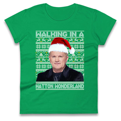 Ricky Hatton Christmas Ladies T Shirt