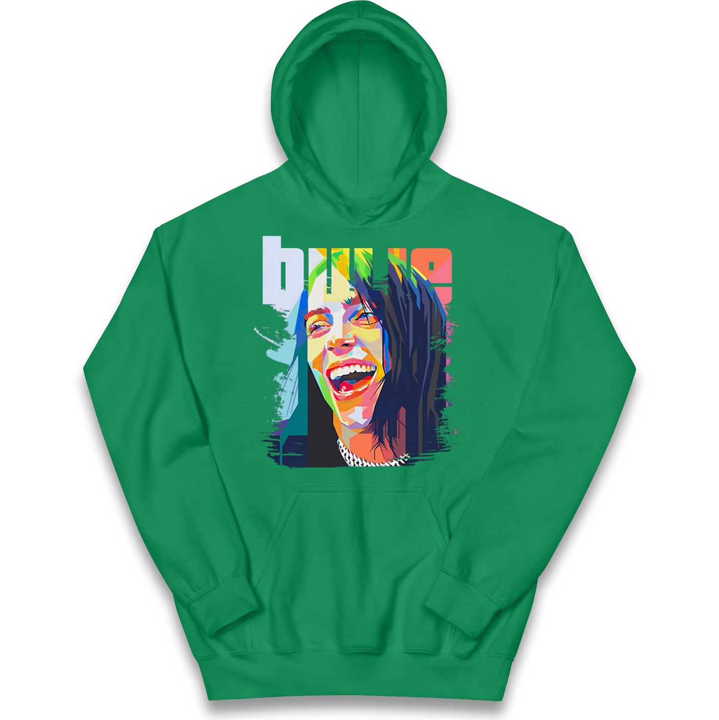 Billie Eilish Painting Kids Hoodie