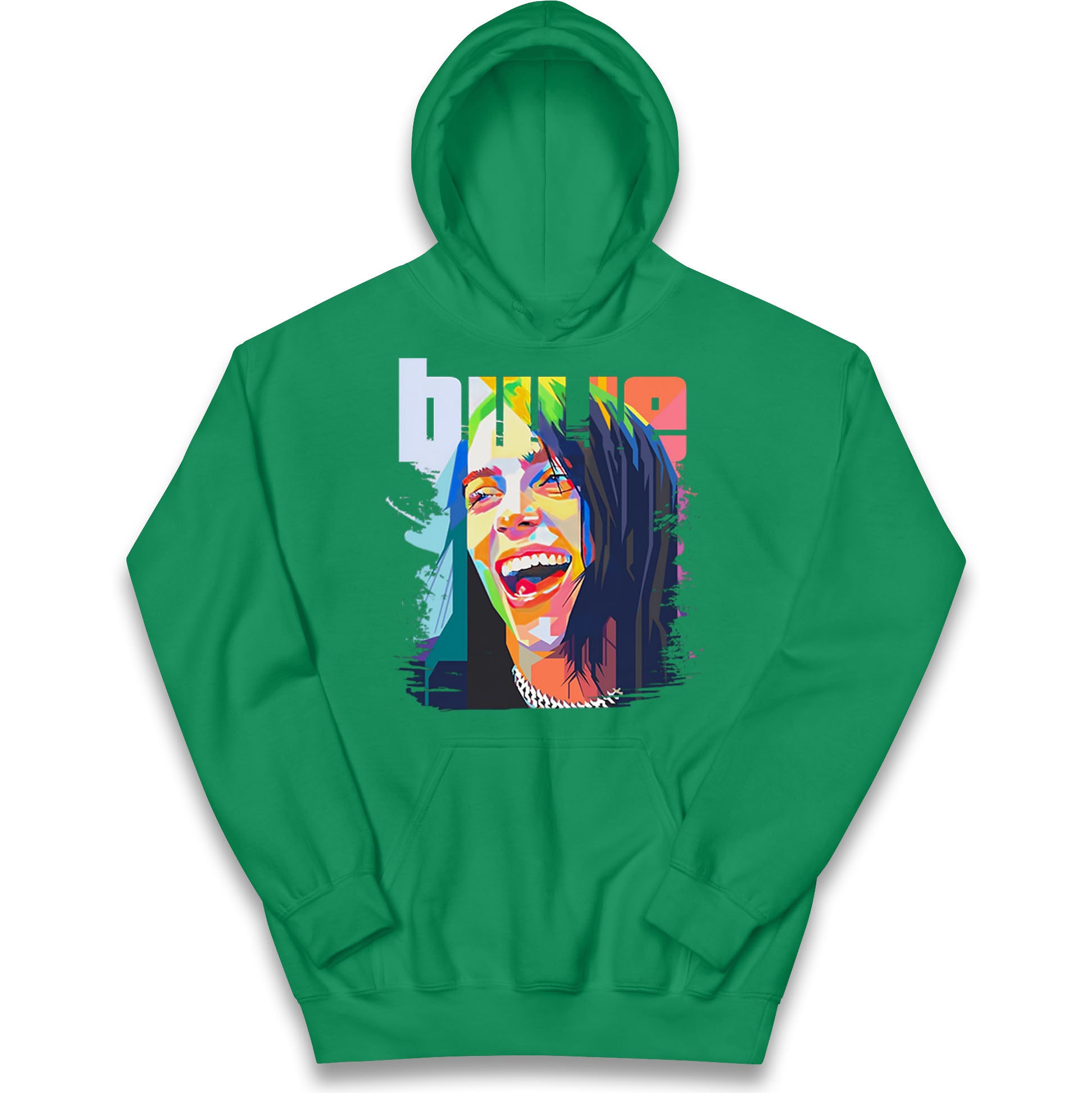 Billie Eilish Painting Kids Hoodie