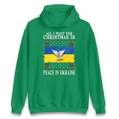 peace in ukraine hoodie