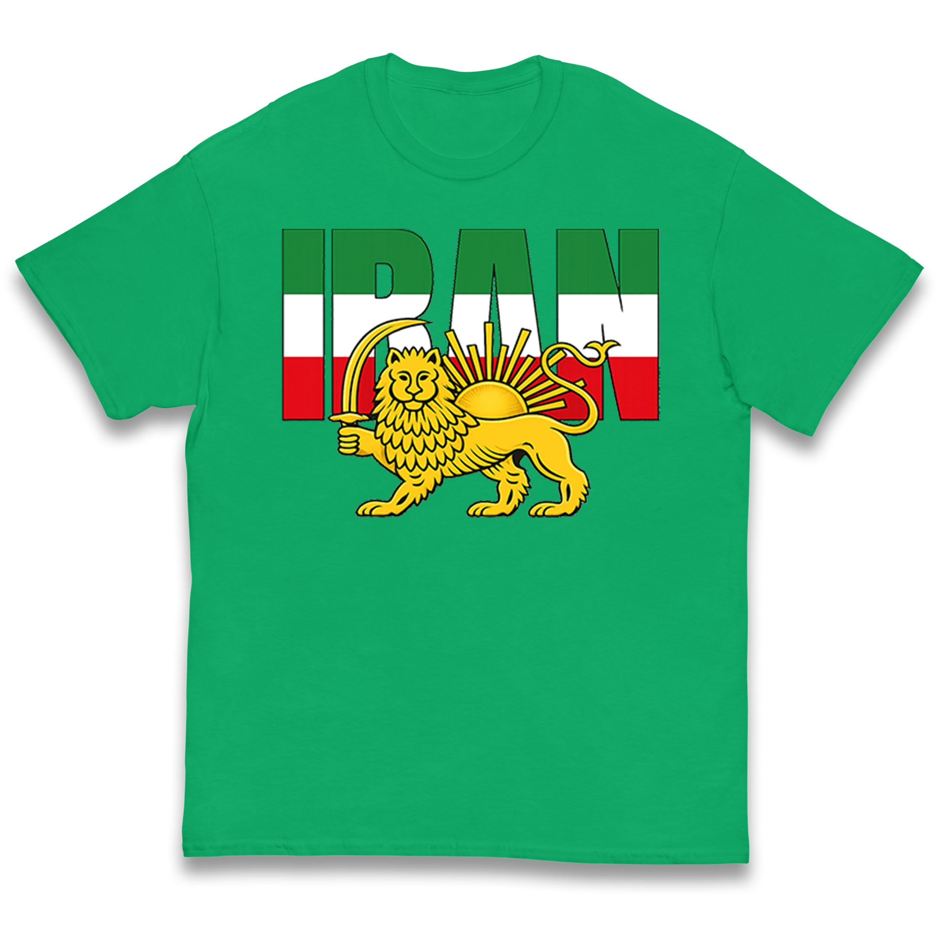 Iran Flag Kids T Shirt