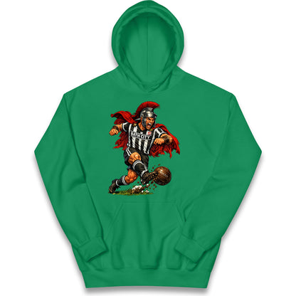 Retro Bath City Football Kids Hoodie