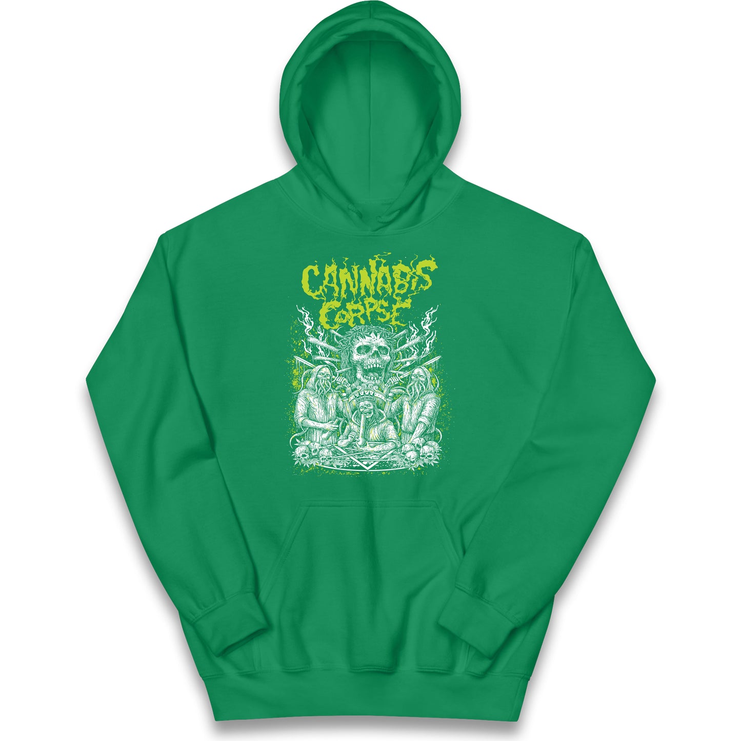 Cannabis Corpse Band Kids Hoodie