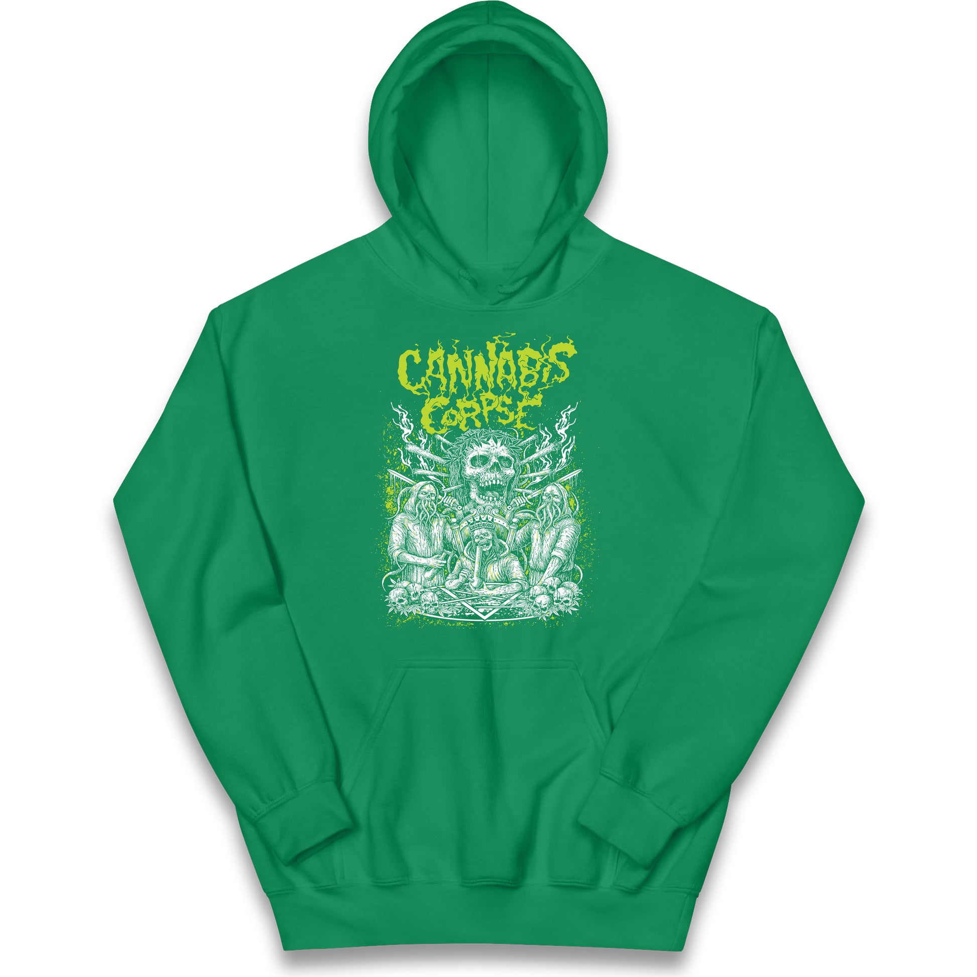 Cannabis Corpse Band Kids Hoodie