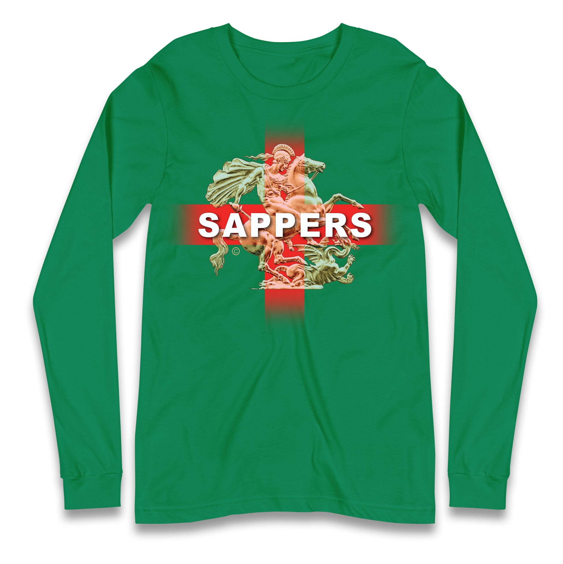 Royal Engineers Sappers England Longsleeve T Shirt