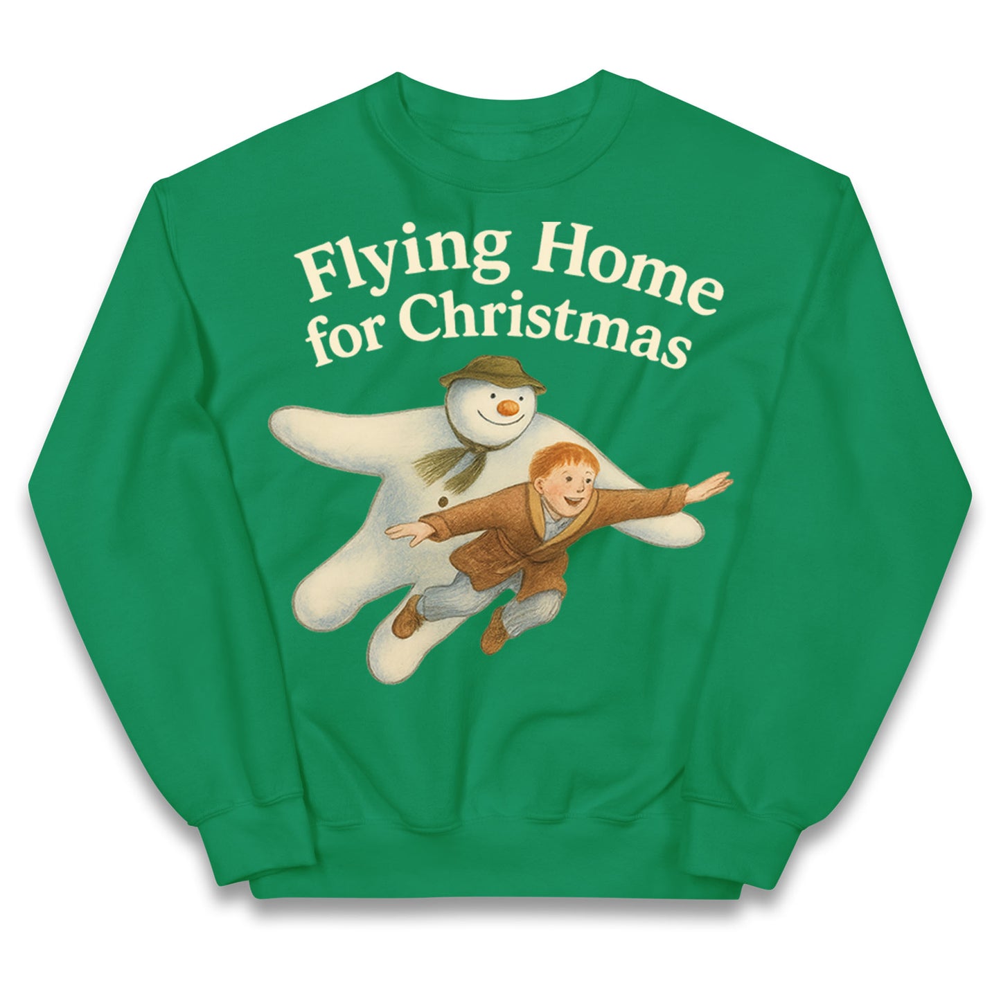 The Snowman Movie Christmas Kids Jumper