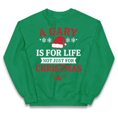Gary Name Kids Jumper