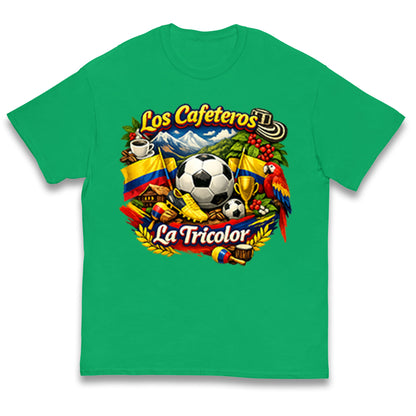 Colombia Football Kids T Shirt