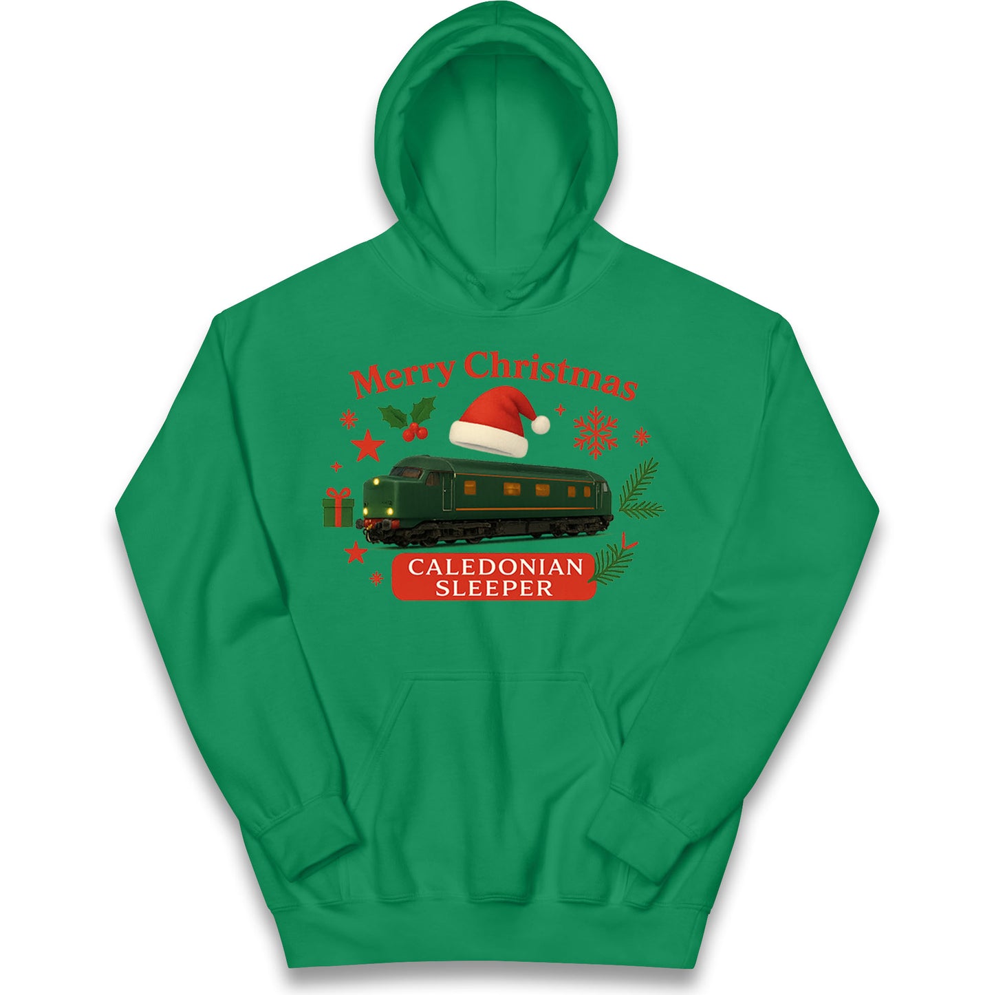Caladonian Sleeper Christmas Kids Hoodie
