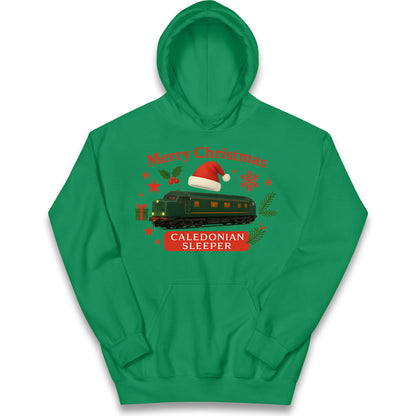 Caladonian Sleeper Christmas Kids Hoodie