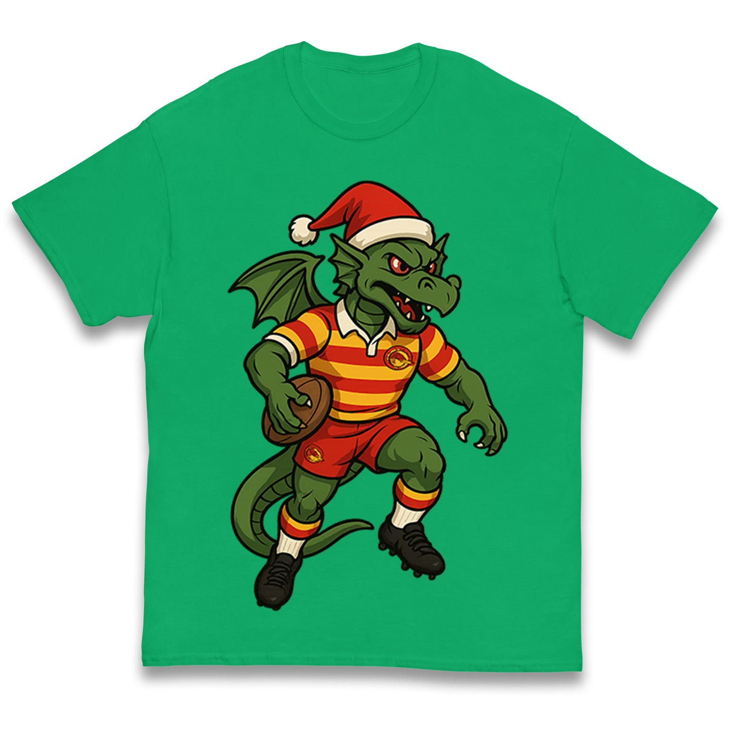 Catalans Dragons Christmas Kids T Shirt