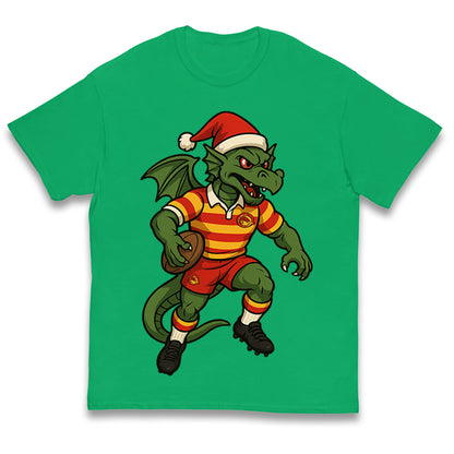 Catalans Dragons Christmas Kids T Shirt